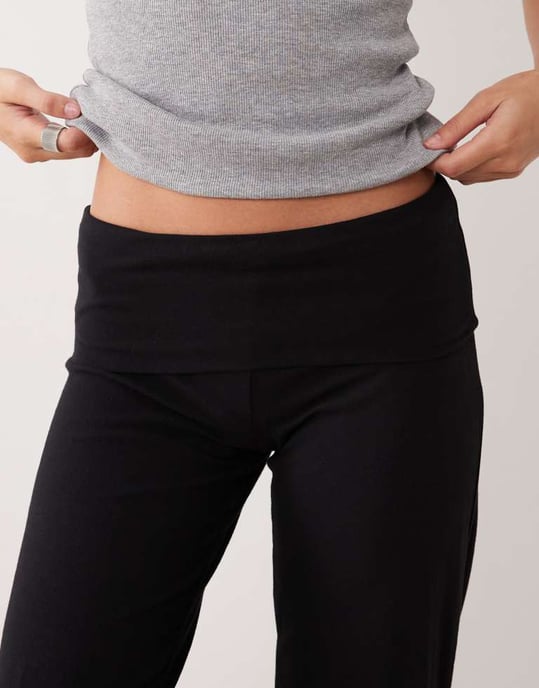 Cotton On Bella straight leg pant in black - Image 3