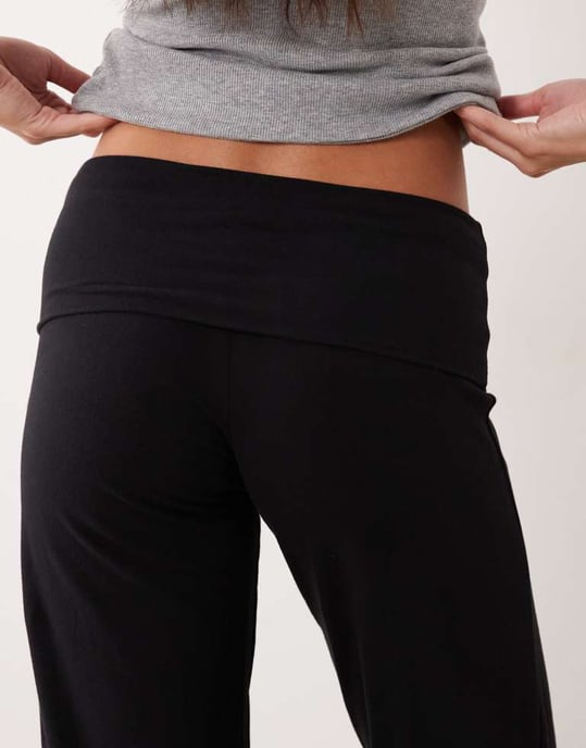 Cotton On Bella straight leg pant in black - Image 4