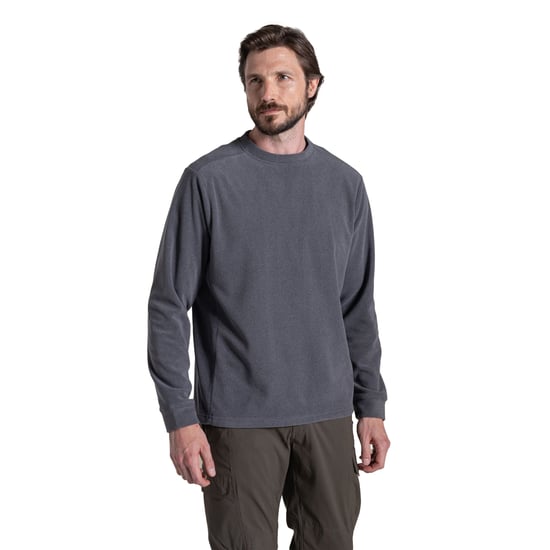 Craghoppers Heren Corey Fleece Top (Black Pepper Marl) - Image 3