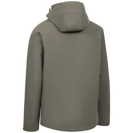 Trespass Mannen Griminish Waterdichte Jacket (Groen Rook) - Image 2