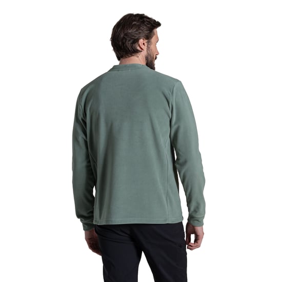 Craghoppers Heren Corey Fleece Top (Lauriergroen) - Image 2