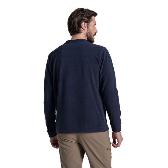 Craghoppers Heren Corey Fleece Top (Blauw Navy) - Image 2