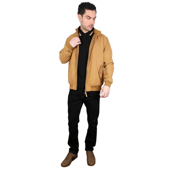 Lambretta Heren Target Waterafstotende Hoodie (Tabak) - Image 6