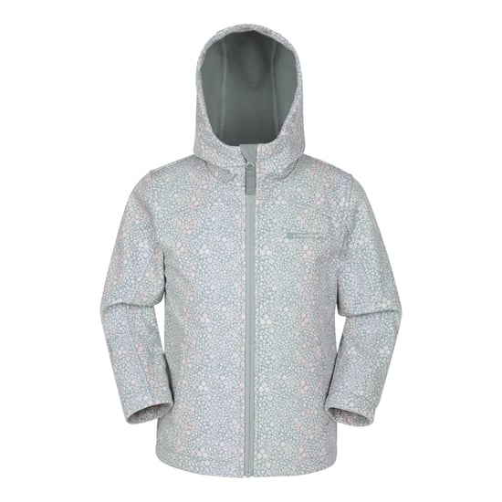 Mountain Warehouse Kinder/Kinder Exodus II Camouflage Waterafstotend Soft Shell Jasje (Licht Khaki) - Image 1