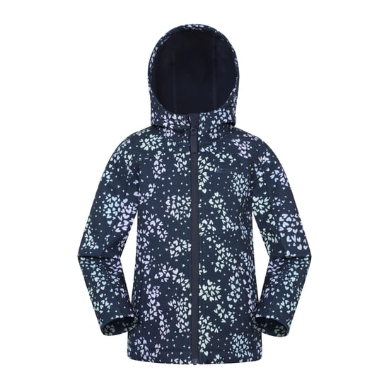 Mountain Warehouse Kinder/Kinder Exodus II Camouflage Waterafstotend Soft Shell Jasje (Lichtroze) - Image 1