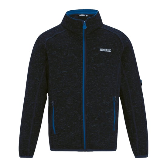 Regatta Kinder/Kinder Newhill Fleece Jas (Marine/Olympisch Blauw) - Image 1