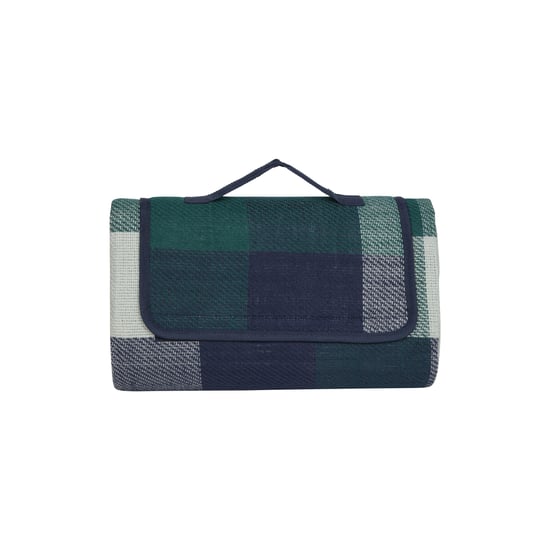 Mountain Warehouse Checked Picnic Mat (Green) - Image 1