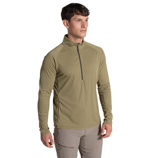 Craghoppers Herr Nosilife Half Zip Pullover (Kardemumma) - Image 3