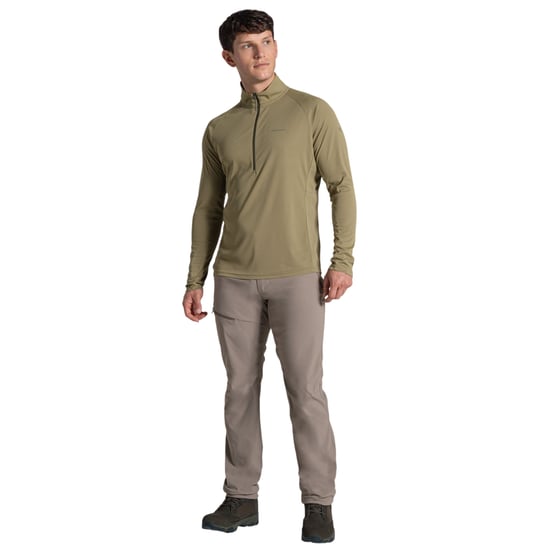 Craghoppers Herr Nosilife Half Zip Pullover (Kardemumma) - Image 4