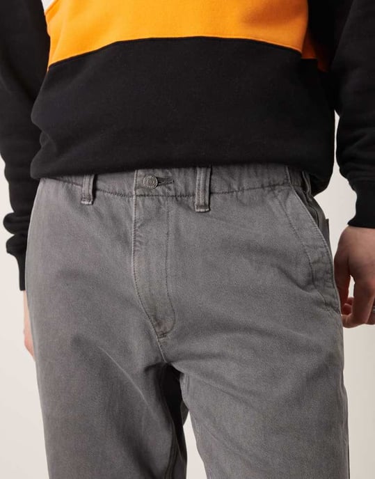Abercrombie & Fitch rak benbyxa i grått - Image 3