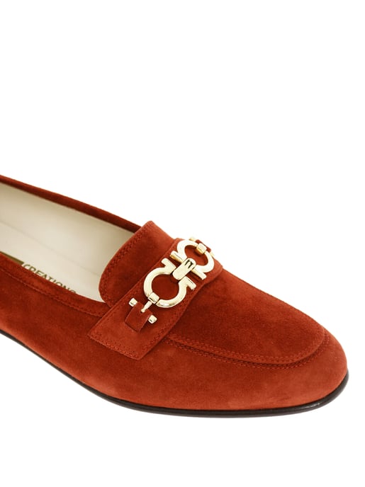 Babs Gancini Logo Loafers - Image 4