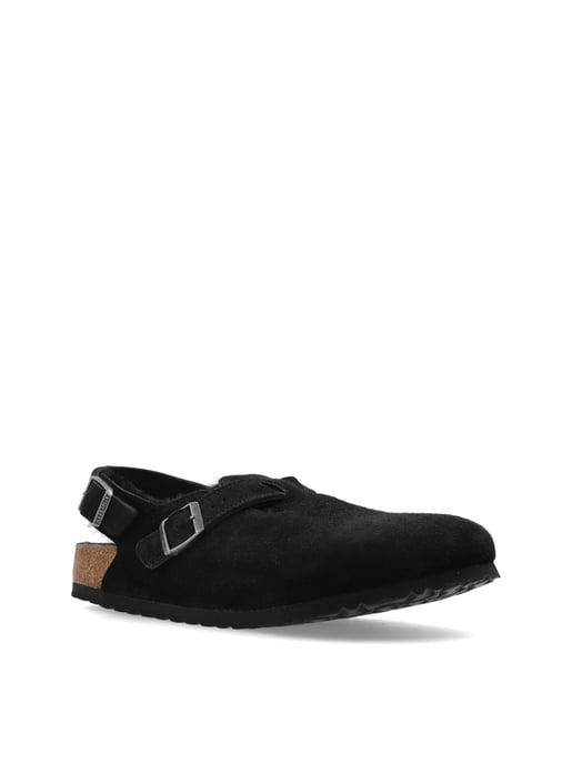 Tokio Shearling Suede Mules - Image 2