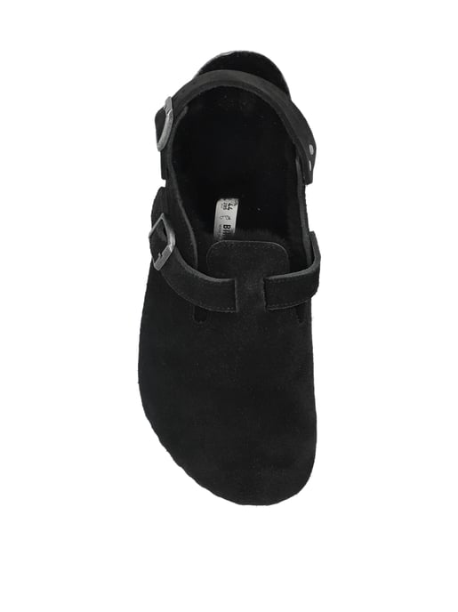 Tokio Shearling Suede Mules - Image 4