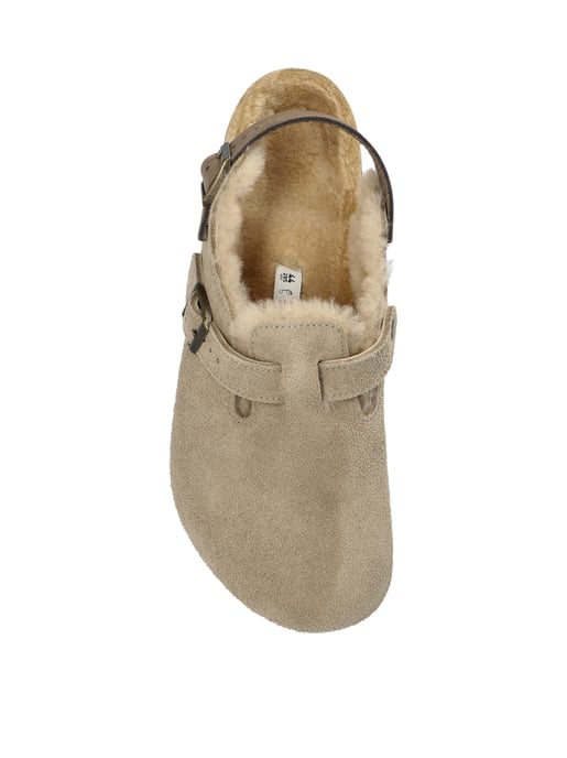 Tokio Shearling Suede Mules - Image 4