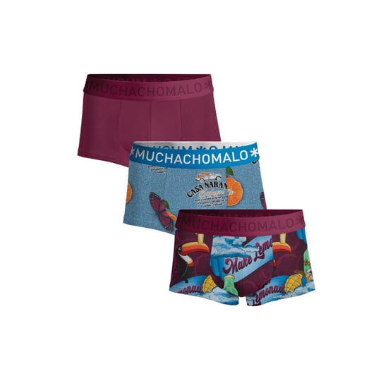 Muchachomalo Heren 3-pack trunks weird fruit - Image 2