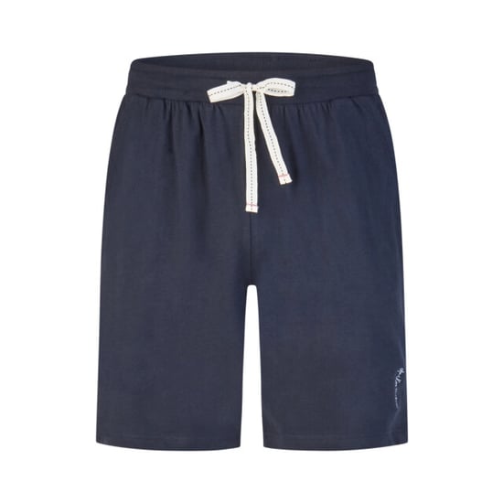 Phil & Co Heren shortama korte pyjama set rood/donkerblauw gestreept - Image 2