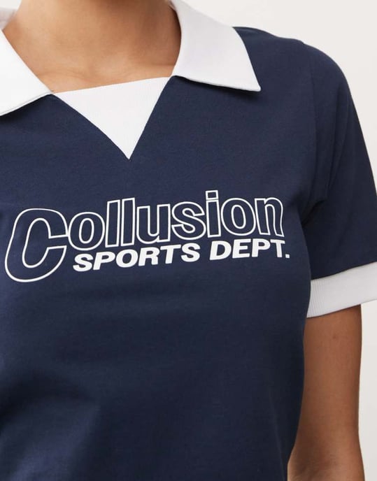 COLLUSION krympt sportspolo - Image 3