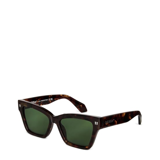 Accessories Off White Cincinnati Square Full Rim Sunglasses in 6055 Havana - Image 1