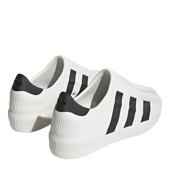 Men's adidas Originals Superstar Slip On Trainers in Core White - Image 4