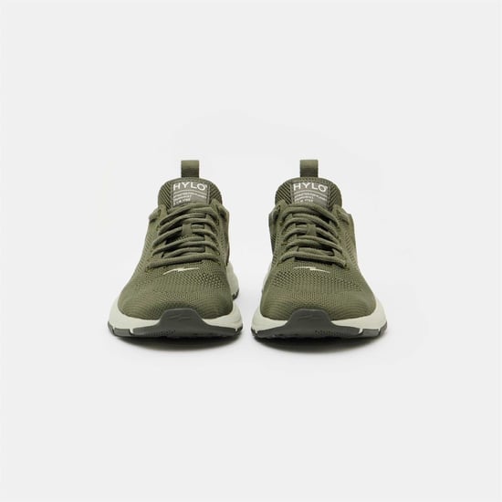Men's Hylo Athletics At Light Low Top Lace-Up Trainers in Moss - Image 3