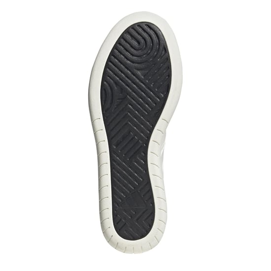 Men's adidas Court 24 Shoes in White/Orange - Image 6