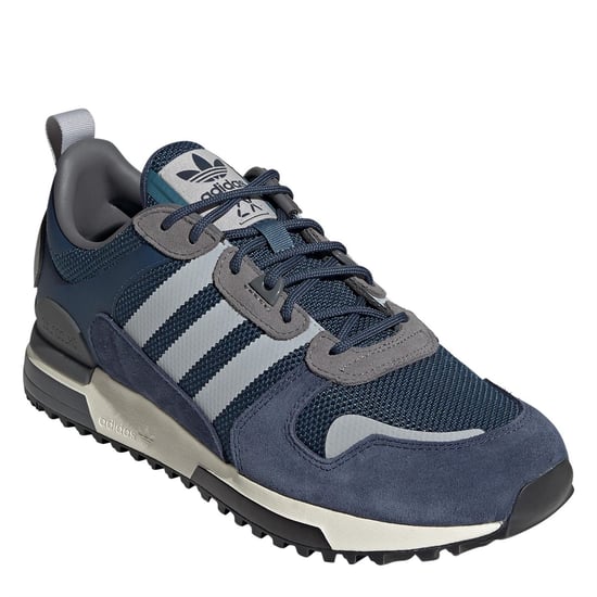 Men's adidas Originals Zx 700 Hoody in Crew Navy - Image 3