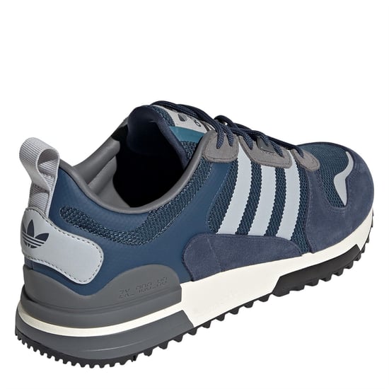 Men's adidas Originals Zx 700 Hoody in Crew Navy - Image 4