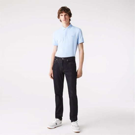 Men's Lacoste Fit Jeans in Blue - Image 2