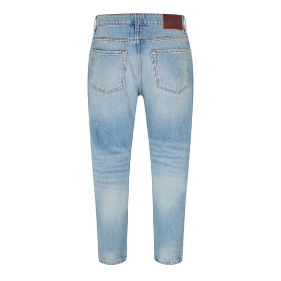 Men's Boss Bc 10253474 03 Slim Fit Jeans in Turquoise/Aqua - Image 2