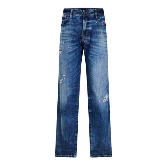 Men's Boss Bc C 10256022 01 Slim Fit Jeans in Bright Blue - Image 1