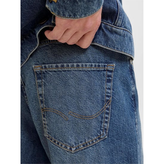 Men's Jack and Jones 080 Jeans in Blue Denim - Image 5