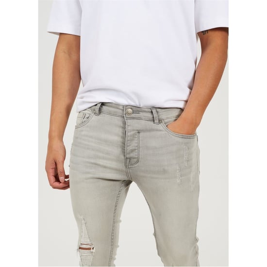 Men's Brave Soul Fit Distressed Jean in Long Length - Image 4