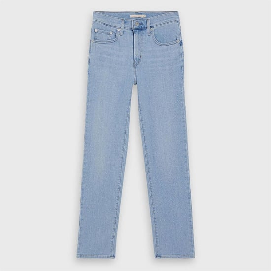 Women's Levis High Rise Straight Leg Jeans in Soho Azure Mood - Image 1