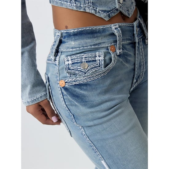 Women's True Religion Ricki Rlxd S in Horizon Henge - Image 4