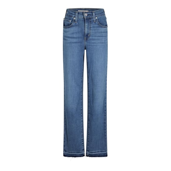 Women's Levis High Rise Straight Leg Jeans in I Know Her - Image 1