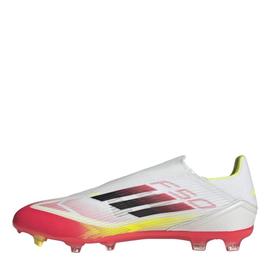 Men's adidas League Laceless Firm Ground Football Boots in .Ftwr White - Image 2