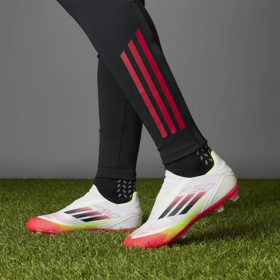 Men's adidas League Laceless Firm Ground Football Boots in .Ftwr White - Image 3