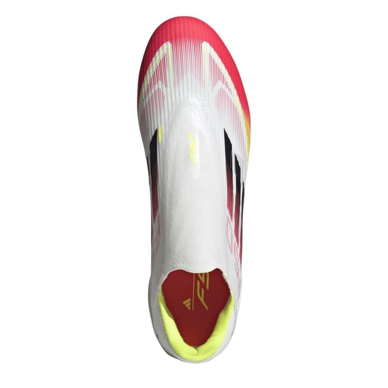 Men's adidas League Laceless Firm Ground Football Boots in .Ftwr White - Image 6