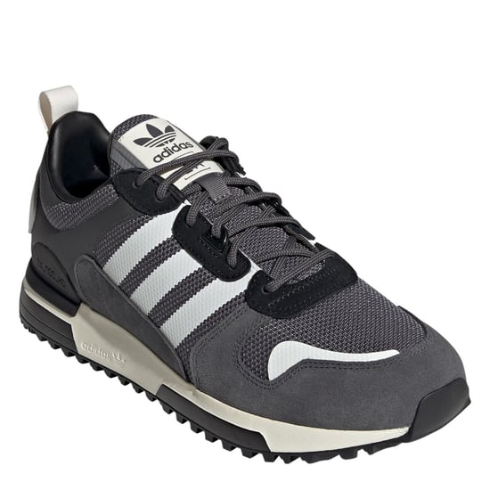Men's adidas Originals Zx 700 Hoody in Grey Six - Image 3