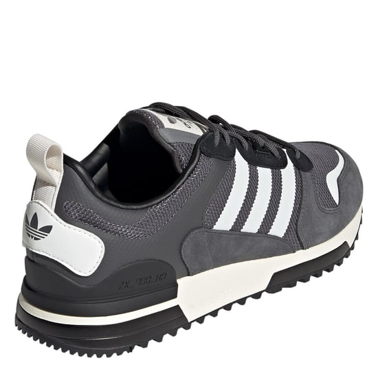 Men's adidas Originals Zx 700 Hoody in Grey Six - Image 4