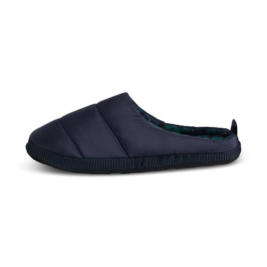 Men's Farah Slippers Tommer in Navy - Image 2