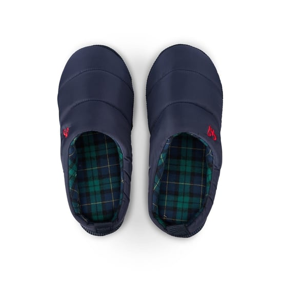 Men's Farah Slippers Tommer in Navy - Image 4