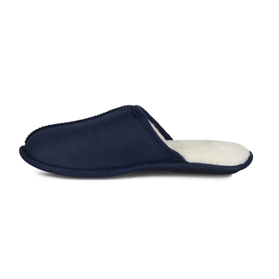 Men's Farah Ahlers Tan Slipper in Navy - Image 2