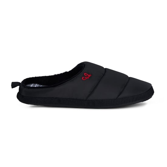 Men's Farah Slippers  Tommer in Black - Image 3
