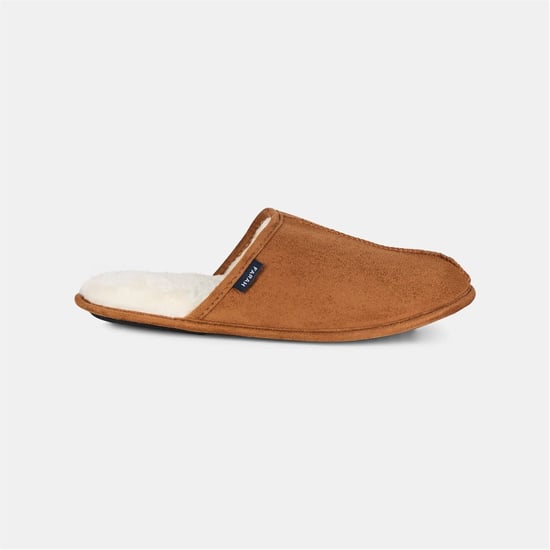 Men's Farah Ahlers Tan Slipper in Tan - Image 2