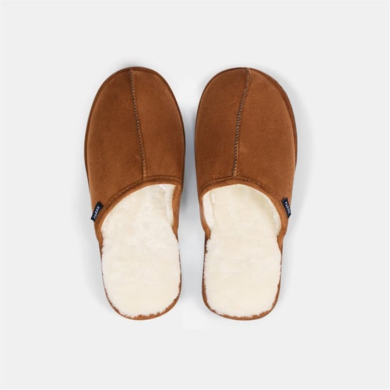 Men's Farah Ahlers Tan Slipper in Tan - Image 3