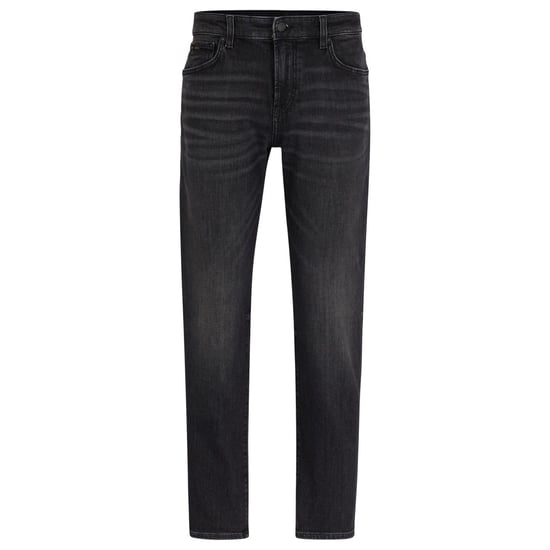 Men's Boss Slim Fit Five Pocket Design Jeans in Charcoal - Image 1