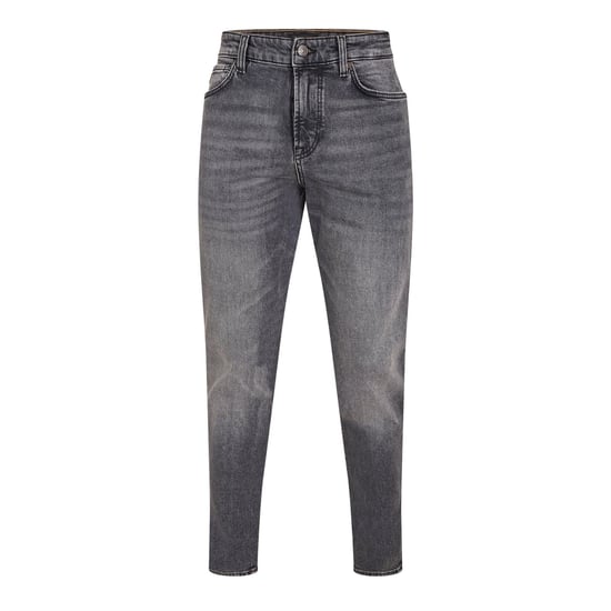 Men's Boss High Rise Slim Fit Five Pocket Jeans in Medium Grey - Image 1