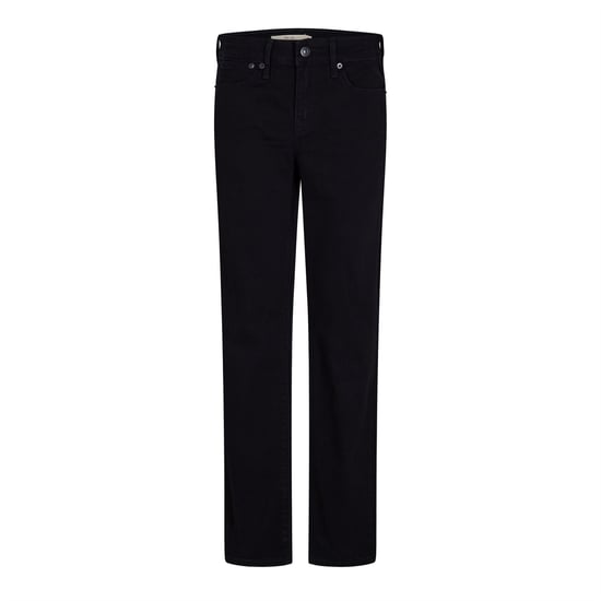 Women's Levis 712 Slim Welt Pocket Miles Apa in Night Is Black - Image 1