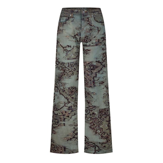 Men's Off White Off Tapest Jeans in Multicolor - Image 1